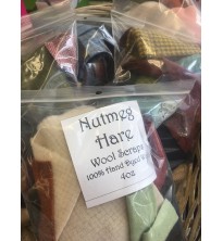 Nutmeg Hare Wool Scrap Bag